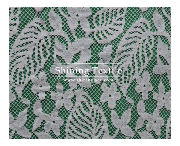 Jacquard Cotton Lace Fabric