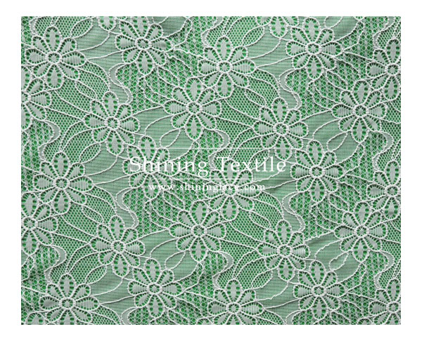 Flower Nylon Lace Fabric