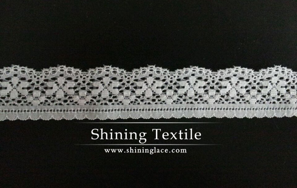 Nylon Spandex Narrow Lace Trim